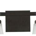 thumbnail image 4 of JONATHAN Y Staunton 24" 3-Light Iron/Glass Modern Cottage LED Vanity Light, Oil Rubbed Bronze, 4 of 7