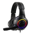 thumbnail image 2 of Hicess 3.5mm USB Plug Wired Over Ear LED Heavy Bass Gaming Headphone Headset for PS4, 2 of 8