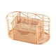 thumbnail image 1 of Contenedor organizador de malla metálica, caja de almacenamiento de gran capacidad, portalápices de escritorio, caja de Clips, organizador de papelería escolar y de oficina, 1 of 4