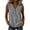 #122-Gray, variant on Women's Sleeveless Blouse Fashion Basic Shirt Daily Inner Layer Street Casual Everyday Top Solid Color