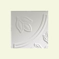 thumbnail image 1 of Fasade Easy Installation Traditional 5 Matte White Glue Up Ceiling Tile/ Ceiling Panel (12" X 12" Sample), 1 of 1