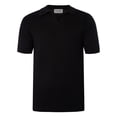 thumbnail image 5 of John Smedley Noah Sea Island Cotton Polo shirt, Black, 5 of 5