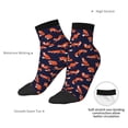 thumbnail image 6 of Fuzoiu Foxes In Different Poses Print Adult Socks, Crew Moisture-wicking Socks, Unisex Cushion Crew Socks,Casual Sports Ankle Socks, 6 of 7