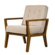thumbnail image 4 of Sillon Individual moderno Avre color Beige, 4 of 5
