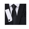 thumbnail image 2 of Set De Corbata Formal Xtellar negro De 8 Cm Con Estuche De Regalo, 2 of 4