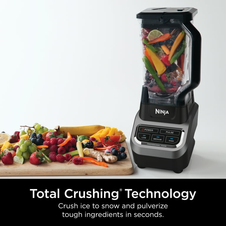 Ninja Professional Blender, 1000W, Black, BL610 Ninja Professional Blender, 1000W, Black, BL610
