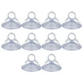 thumbnail image 1 of ZheElen 10pcs/set Car Suction Cup Hook Easy To Lightweight And Durable Wide Application PVC Glossy White, 1 of 6