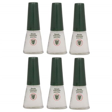 6 bottles quimica alemana nail hardener strengthener polish treatment 0.47 oz