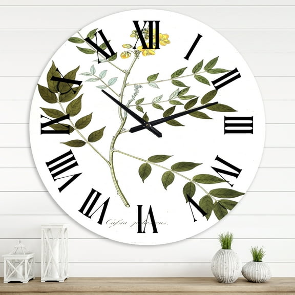 Designart 1 in Quartz Traditional Wall Clock
