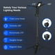 thumbnail image 4 of Lámpara LED de trabajo PARTPHONER recargable de 2500 lm con soporte de 8 Ah, 4 of 7