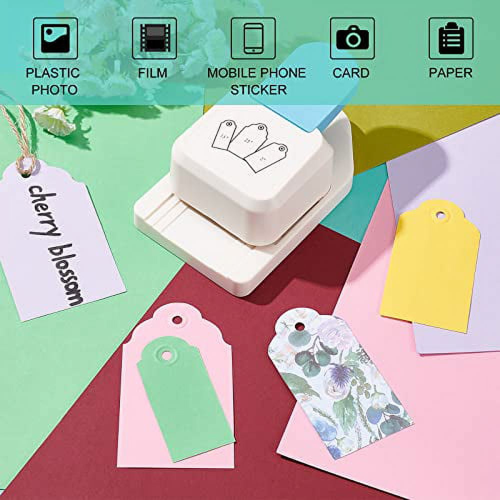 LOONENG 3 Way Beauty Shape Corner Punch 3 in 1 Corner Paper Punch for Paper  Crafts Laminate Cardstock Business Card DIY Projects Photo Card Making and  Scrapbooking Purple