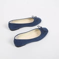thumbnail image 4 of Wensltd Wide Width Casual Shoes for Women Bowknot Suede Spring Autumn Walking Shoes for Daily, 4 of 6