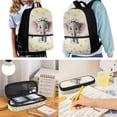 thumbnail image 2 of Uorisanigo Kids Daisy Elephant Backpack for School 4 in 1 Set, Large Capacity Back to School Bag Insulated Lunch Box Pencil Bag Water Bottle Sleeve Gift for Teens, 2 of 7