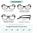 (Must Buy Both Eye) BlackLeft Eye +2.75 Reading Glasses with Different