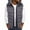 Gray, variant on OGLCCG Men's Quilted Hooded Puffer Vest Winter Warm Outdoor Padded Sleeveless Down Jacket Outerwear Lightweight Zip Up Puffer Gilet