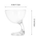 thumbnail image 3 of GOOHOCHY 230 ml de taza de postre transparente de plástico Copa de helado creativa de bebidas transparentes, 3 of 7