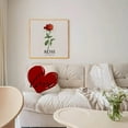 thumbnail image 6 of Happy Valentines Day Pillow Covers 20x20 Set of 4 Red Love Heart Throw Pillow Covers Home Outdoor Sofa Couch Cushion Covers Wedding Anniversary Pillow Covers Pillow Cases(20 by 20), 6 of 6
