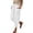 White, variant on Breezora Women's Cotton Linen Harem Pants Summer Lightweight Elastic Waist Baggy Loose Fit Breathable Daily Trousers With Pockets