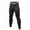 Black, variant on Uccdo Youth Boys Mens Compression Tights Gym Yoga Running Base Layer Under Pants Sport Wear