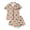 A-Khaki79, variant on Bobifish Toddler Girls Sleep Sets Halloween Print Lapel Button Down Short Sleeve Tops&Shorts PJS Children Girls Home Clothes