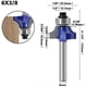 thumbnail image 4 of 4pcs Round-over Router Bit Set, 1/8-inch Radius Round Over Edge Forming Router Bit 1/4-inch Shank, 4 of 5
