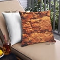 thumbnail image 1 of Ahgly Company Coussin d'Extérieur Earth Rock, 18 Pouces par 18 Pouces, 1 of 6