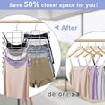thumbnail image 3 of Set de 2 organizadores de armario Besslly, 8 niveles, de Tank Top Hangers, 3 of 7
