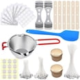 thumbnail image 1 of TIMIFIS A Setting Candle DIY Craftsmans All-Round Candle Making Set-Wax Melting Pot Wick Holders Candle Wick Start A New Journey of Creatives Handwork Kitchen Gadgets, 1 of 7