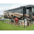 thumbnail image 3 of Bestpet Dog Pen Extra Large Indoor Outdoor Dog Fence Playpen Heavy Duty 8 Panels 32 inches, Metal, 3 of 7