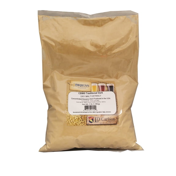 Briess Traditional Dark Dry Malt Extract 3lbs