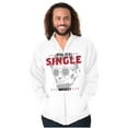 thumbnail image 4 of Funny Abe Lincoln Im Single Honest Zip Hoodie Sweatshirt Men Brisco Brands M, 4 of 6