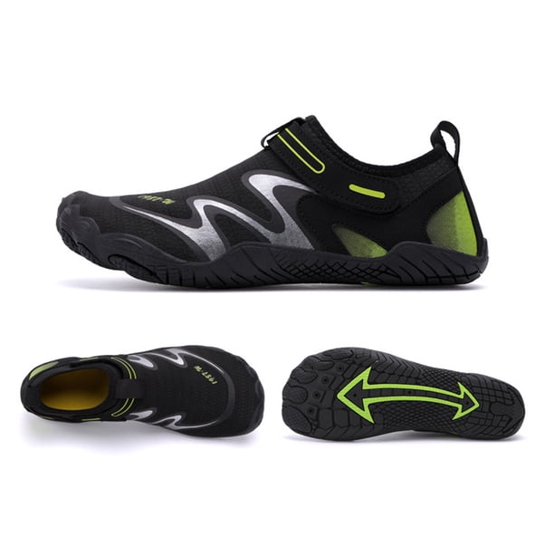 Zapatos Acuáticos Aqua Shoes Zapatillas de buceo transpirables para mujeres y hombres (Black green40) Sywqhk Para Estrenar