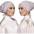 thumbnail image 2 of Gorros Chemo Headwear para cubrir el cabello, interior, paquete de 4, 2 of 5