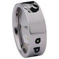 thumbnail image 3 of Panda Tungsten Carbide Ring, 3 of 9