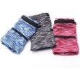 thumbnail image 2 of Brazalete ligero para teléfono, bolsa deportiva, brazalete para correr con soporte para teléfono, funda para teléfono, azul, blanco y rosa, 3 uds. Rojo Verde, 2 of 5