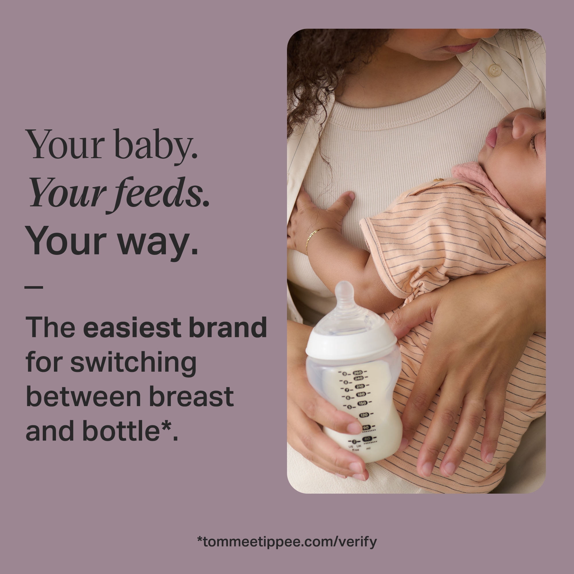 Tommee Tippee Natural Start Baby’s First Newborn Bottle Set, 2x 5oz and 2x 9oz Self-Sterilizing Baby Bottles, Slow & Medium Flow Nipples with Anti-Colic Valves, 0-6 Month Pacifier