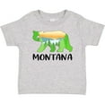 thumbnail image 3 of Inktastic Montana Lake and Trees in Bear Silhouette Boys or Girls Baby T-Shirt, 3 of 5