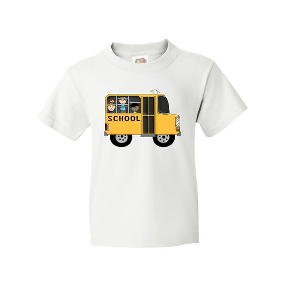 Inktastic School Bus Youth T-Shirt