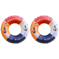 thumbnail image 1 of Anillo Natación Inflable Tubo Circular Con Asa para Piscina Y Playa (90# Colorido), 1 of 7