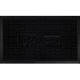 thumbnail image 1 of Tapis de Bienvenue Parquet 18x30 - Noir, 1 of 1
