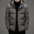 thumbnail image 4 of Ropa de diseñador Chaqueta corta de plumón para hombre 2024 Nueva chaqueta de plumón de pato blanco de lujo Abrigo informal grueso y cálido de invierno Ropa de hombre, 4 of 5