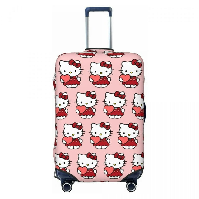 Custom Sanrio Hello Kitty Suitcase Cover Dust Proof Travel Luggage Covers for 18-32 inch