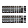 thumbnail image 2 of Teissuly 18pcs Self Adhesive Black Wall Art Kitchen Tile Sticker, 2 of 9