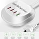 thumbnail image 1 of Adaptador De Estación De Carga Rápida Para Estación De Carga De Tableta De Teléfono Móvil Portátil Con Cargador Usb De 4 Puertos Advancent EL017464-04, 1 of 5