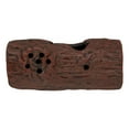 Zoo Med Ceramic Betta Log Aquarium Ornament Brown, 1ea/4.25 in, SM