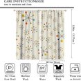 thumbnail image 2 of Medieval Blackout Curtains, 50s and 60s Medieval Geometric Abstract Retro Rod Pocket Window Decoration, Bedroom Living Room Kitchen Curtains42X54 Inch, Style-2, 2 of 6