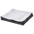 thumbnail image 3 of Solino Home Serviettes de Cocktail en Lin Gris Huître 6 Pouces Lot de 12 – 100 % Lin Pur – Athena, 3 of 6