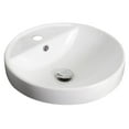 thumbnail image 5 of Imaginations Américaines 18.25-po. W Vessel Set Blanc, 5 of 5
