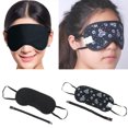thumbnail image 2 of 2x Máscaras De Ojos De Carbón De Bambú Máscaras Para Los Ojos Con Los Ojos Vendados Máscara Respirable Para Dormir Sunnimix Máscara cómoda para dormir, 2 of 4