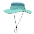thumbnail image 2 of Wide Brim Sun Hat, UPF 50+ UV Protection Waterproof Packable Bucket Hat for Men & Women, Fishing Hiking Beach Garden, 2 of 4
